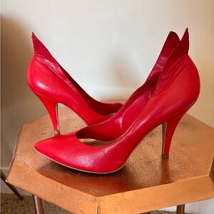 Jessica simpson Red Stiletto Sz 8